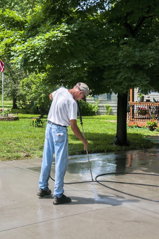 Concrete Driveway Cleaning