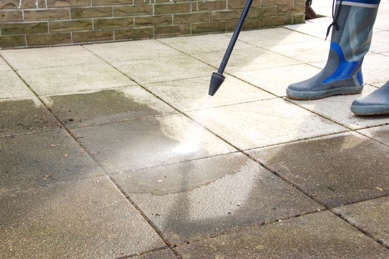 Power Washing Equipment in Action