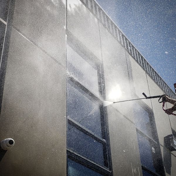 Cost of Exterior Building Washing in Estero